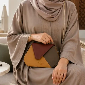 Shadows Clutch and Sling leather bag by Kaizer